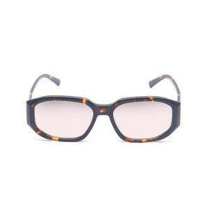 Katz Dark Havana Women Cat-Eye Sunglasses De Noblag Pink Nylon Lenses